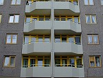 Sanierte Balkone im Märkischen Viertel