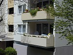 Sanierte Balkone in Stuttgart Solitude