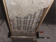 Vorbereitung der Verlegung von CFK-Lamellen im preußischen Landtag